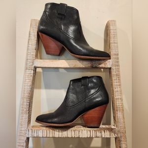 Frye black booties